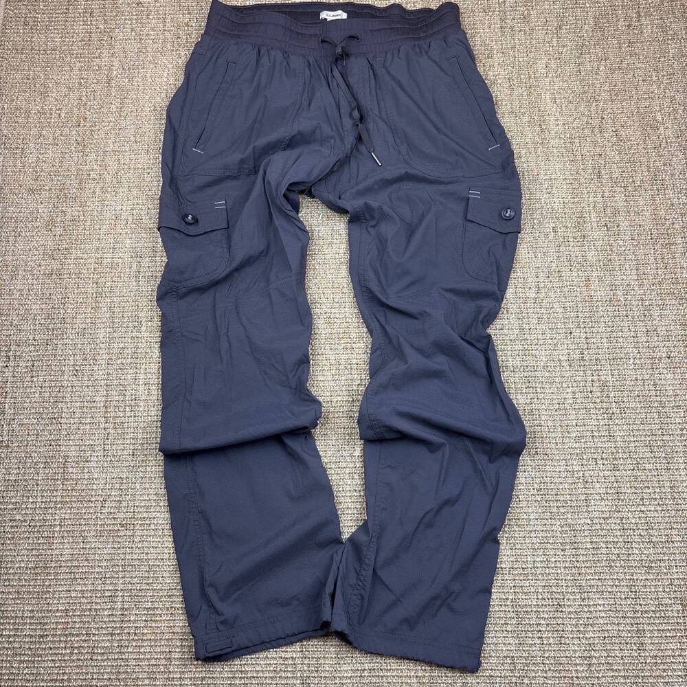 🏕️ L.L.Bean Gray Pull-On Travel Pants | M | Reg